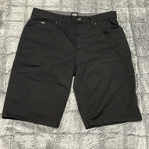 Vans Men’s Shorts - Black - Size 30 - Picture 1 of 3